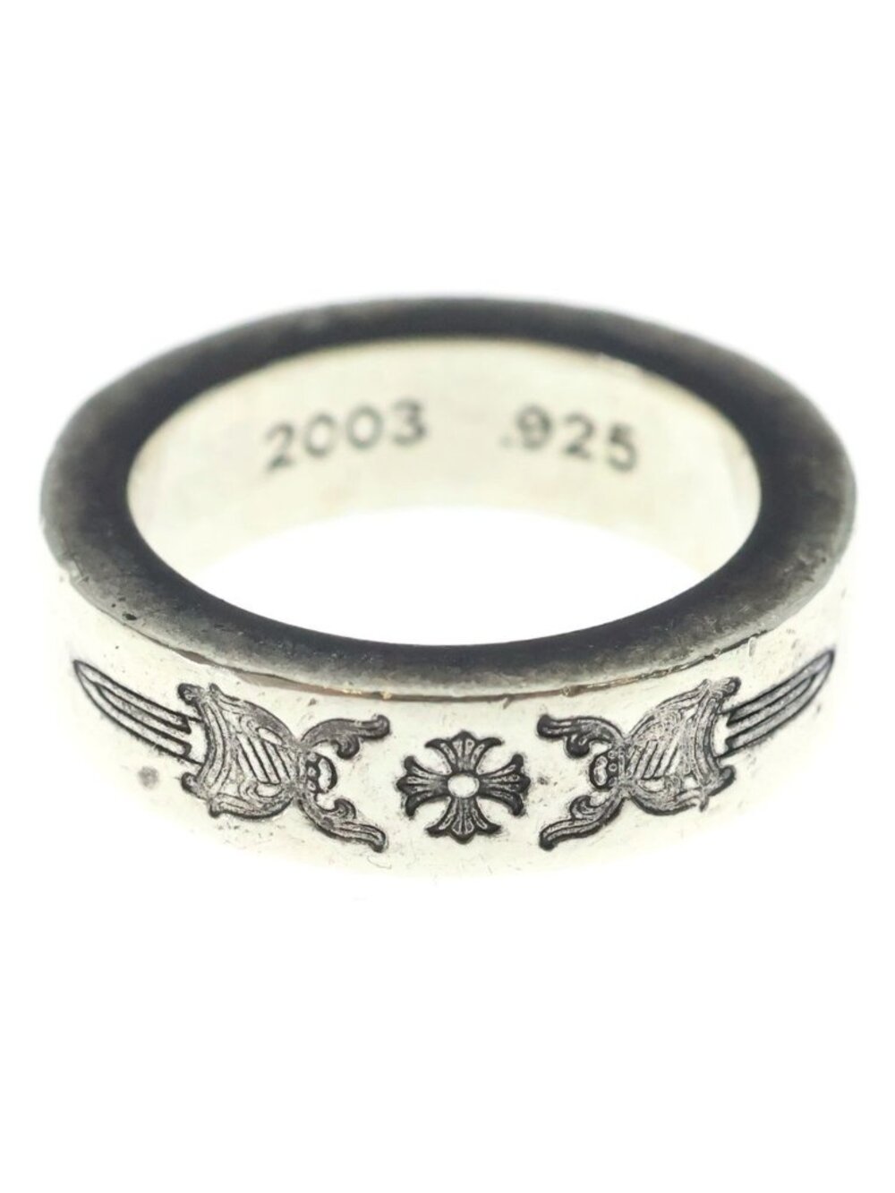 Chrome Hearts Spacer Dagger Ring Silver